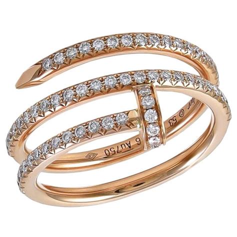 cartier c ring|Cartier nail ring diamonds.